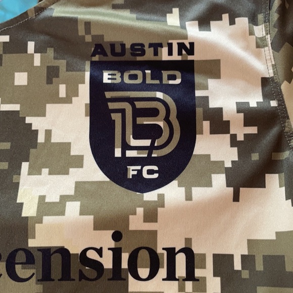 Austin Bold FC Limited Edition Military Jersey - Picture 2 of 8